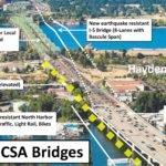 Image of proposed bridge locations for Common Sense Alternative